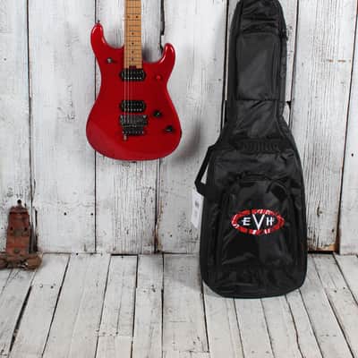 EVH 5150 Series Deluxe Electric Guitar Candy Apple Red Metallic with Gig Bag image 2