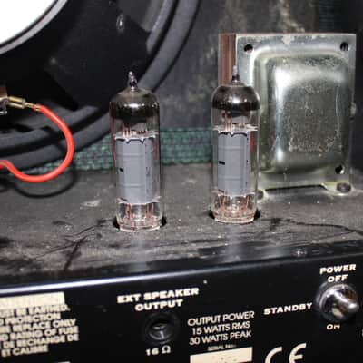 Trace Elliot Velocette/15 Watt all tube 1x10 celestion Combo (Green Tolex) image 14