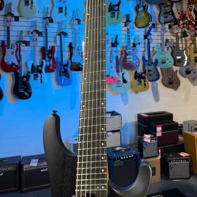 Ibanez Iron Label QX527PB 7-string Electric Guitar - Weathered Black, 764 image 6