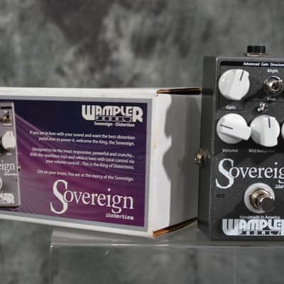 Wampler Sovereign Distortion Pedal w Box & FAST Same Day Shipping image 1