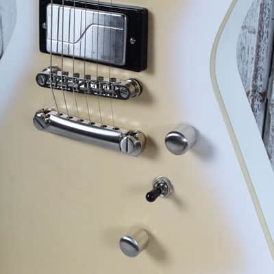 Epiphone Extura Prophecy Electric Guitar Aged White Tiger Burst with Gig Bag image 5
