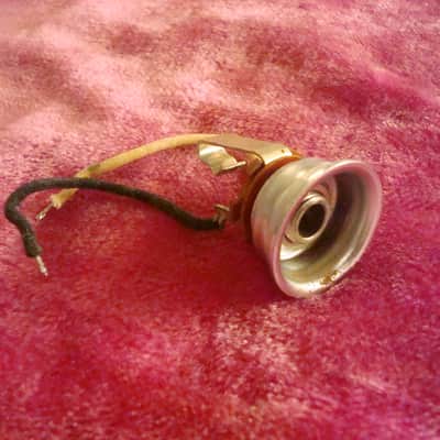 Vintage 1950's Fender Blackguard Telecaster Jackcup output jack - Esquire Broadcaster Nowcaster 1952 image 1