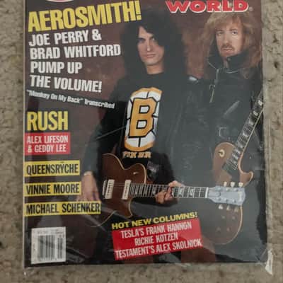 Joe Perry Set of 3 Cover Guitar Magazines image 2