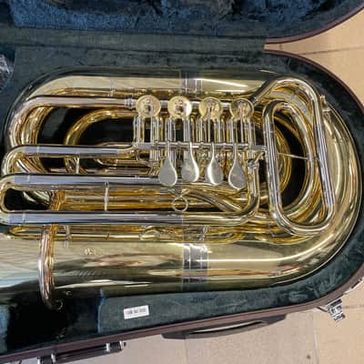 Yamaha YBB-641 Professional Bb Rotary Valve Tuba image 2