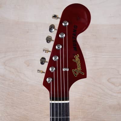 Fender MG-69 MH Mustang '69 Reissue MIJ 2010 Candy Apple Red with Matching Headstock Japan w/ Bag image 20