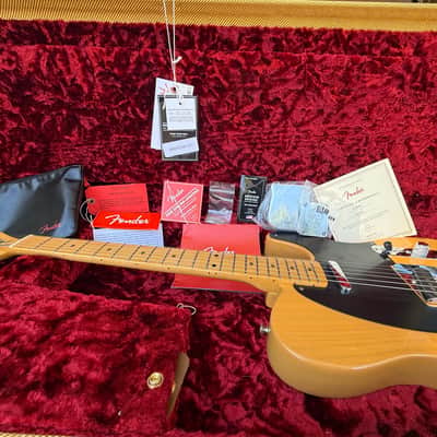 Fender American Original '50s Telecaster with Maple Fretboard 2021 - Butterscotch Blonde image 12