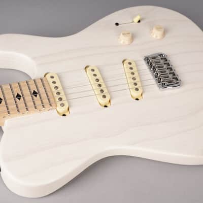 Kiesel Johnny Hiland Signature - White Wash Swamp Ash image 12
