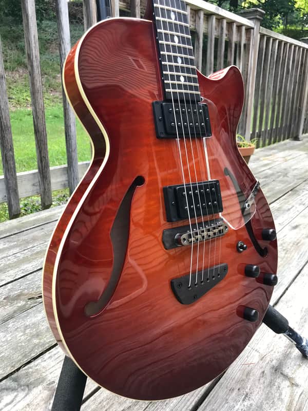 Westville Water M-Ply Plus 2019 Deep Red Brown Burst image 1