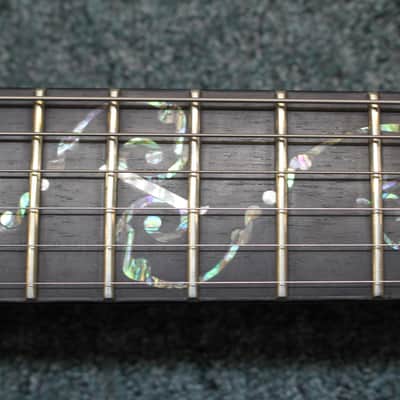 Schecter C-1 Exotic Ebony Electric Guitar Natural Satin image 8