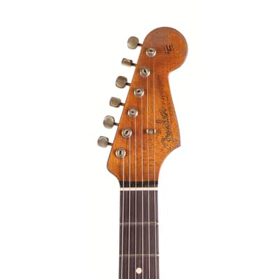 Fender Custom Shop 1962 Roasted Stratocaster Ultimate Relic Torino Red Masterbuilt Andy Hicks image 16