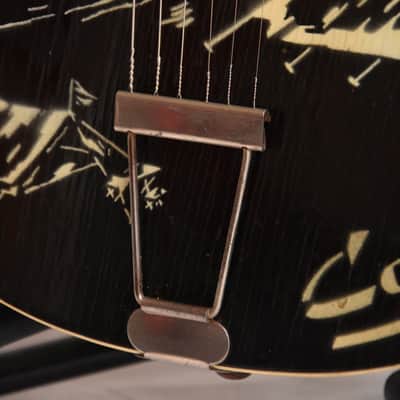 Framus Camping 5/3 – 1958 German Vintage Parlor Wander Guitar / Gitarre image 6