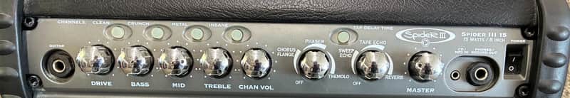 Line 6 Spider III 15 Guitar Amplifier - 15 Watts 1 x 8" speaker - a nice amp image 1