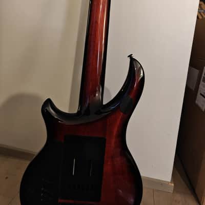 Ernie Ball Music Man John Petrucci Signature Majesty 7 2022 - Ember Glow image 4