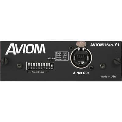 Aviom AVIOM16/o-Y1 16-Channel A-Net Card for Yamaha Digital Products image 2