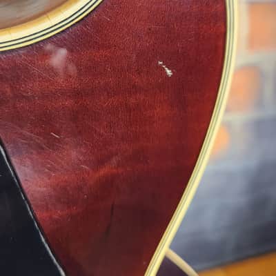 Vintage 1978 Ibanez 2635 Artist Archtop Semi-Hollow Sunburst w/ OHSC image 9