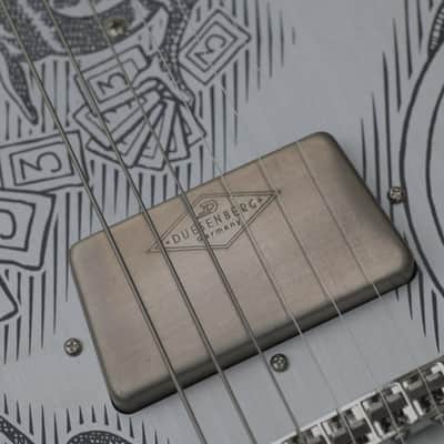 Duesenberg Alliance Series Johnny Depp - Aluminium plate with Johnny Depp tattoo artwork image 9