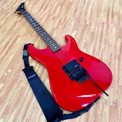 🔥RARE🔥 1987 Charvel Model 2 Red~ MIJ 80s Made In Japan~ JT6 Floyd Rose/Jackson image 3