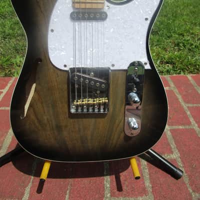 G&L Tribute Limited Edition ASAT Classic Semi-Hollow - Blackburst, Binding - 1 of 96 image 2