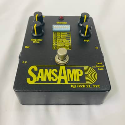 Tech 21 SansAmp Classic Early Type Vintage Pedal No "Classic" Logo the 1990s【Current situation merchandise】 image 3