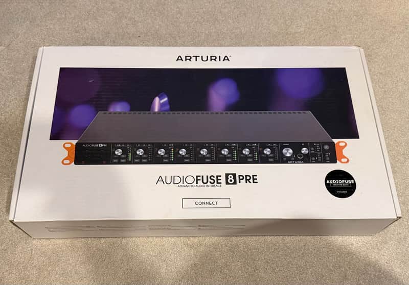 Arturia AudioFuse 8Pre USB-C Audio Interface 2019 - 2020 Black image 1
