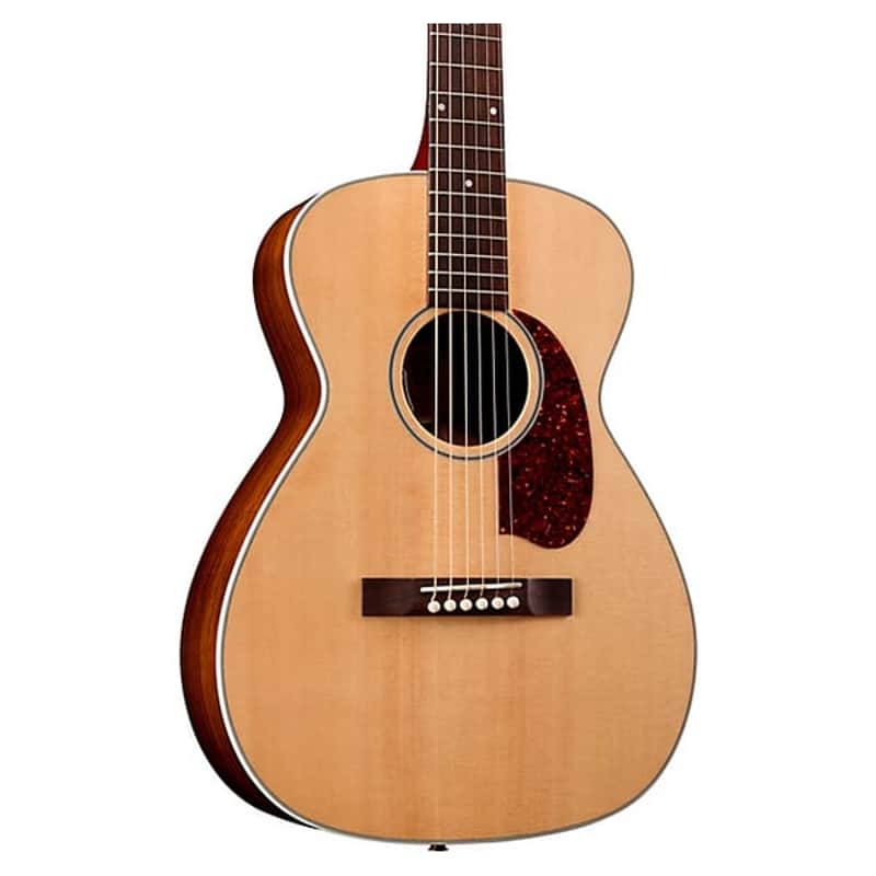 Guild M-50E Standard Concert Acoustic-Electric Guitar, Natural, w/ Case image 1
