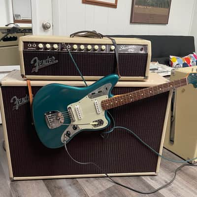 Fender Showman 15 6G14-A 100-Watt 1x15" Piggyback Guitar Amp 1961 - 1963 - Blonde image 5