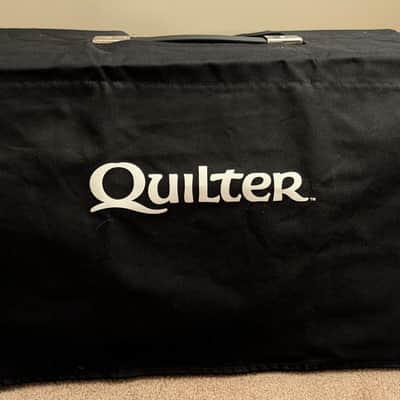 Quilter Bassliner 2x10W Wedge Bass Cabinet with Horn 2010s - Black image 3