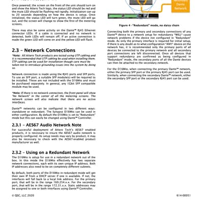 QSC - Attero Tech - Synapse D16Mio 2019-2021 image 16