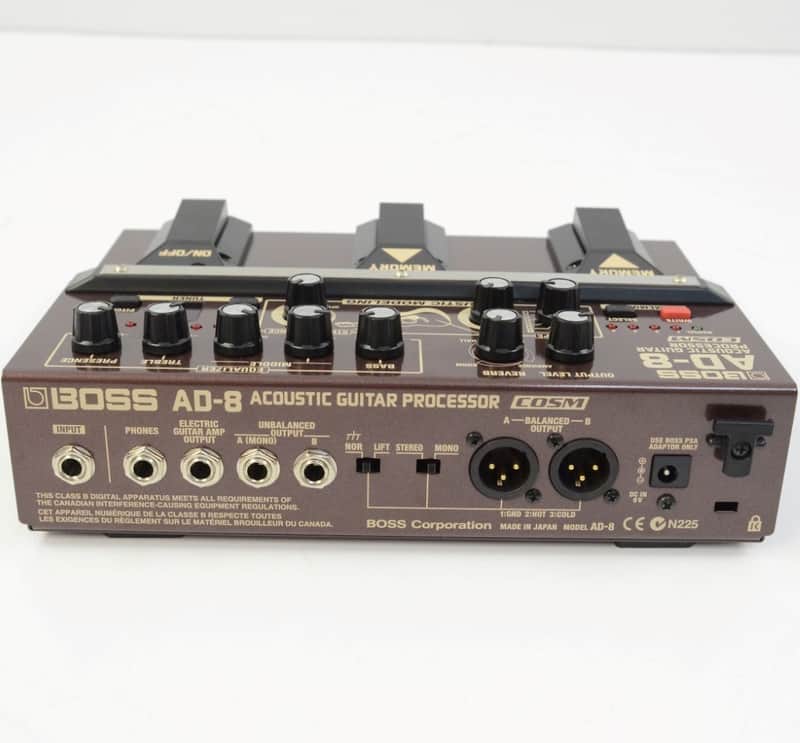 Boss AD-8 Acoustic Guitar Processor Pedal image 2