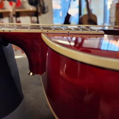 Used Ventura V3RED Acoustic-Electric Guitar - Red w/ Soft Case image 19