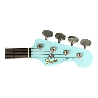 Fender "Gold Foil" Jazz, Sonic Blue w/ Ebony *IN STOCK* image 10