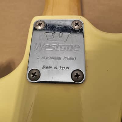 Rare 1980's Westone Thunder I Custom Passive Bass Matsumoku Japan MIJ 1 image 10