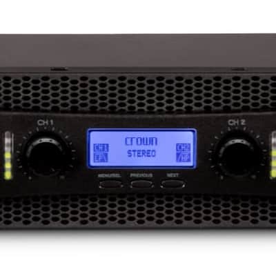 Crown XLS 2502 2-channel 775 Watts @ 4-Ohm DJ / PA Power Amplifier With DSP, Only 11 LBS image 1