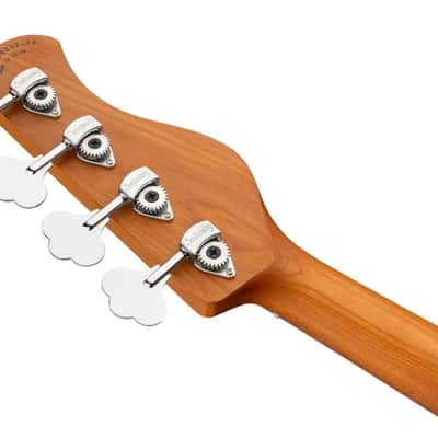 Sadowsky MetroExpress 21-Fret Vintage J/J Bass, Morado Fingerboard, Lefthand, 4-String - Solid Olympic White High Polish image 8