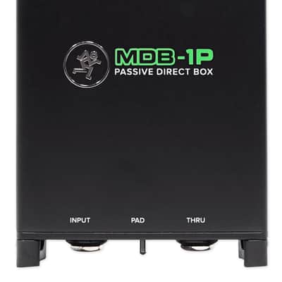 Mackie MDB-1P Passive Direct Box DI Box image 2