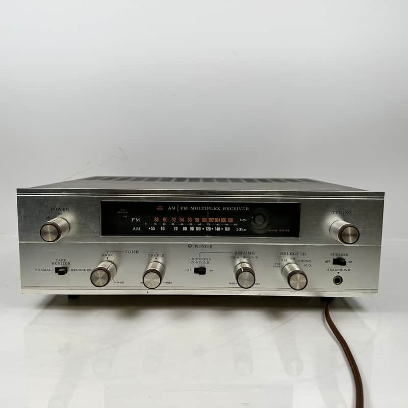 Vintage Pioneer SX-34 Stereo Tube Receiver (Made in Japan) | Reverb