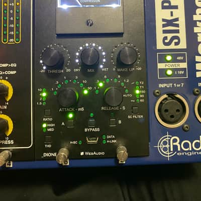 WesAudio DIONE ng500 500 Series Stereo Bus Compressor 2010s - White image 3