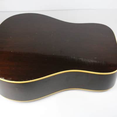 1968 Vintage Gibson J45 ADJ Sunburst Finish 1960s Kalamazoo USA +OHSC image 13