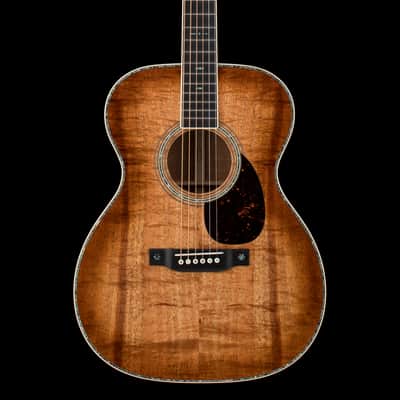 Martin Custom Shop OM-41 Style Exceptional Figured Koa Toasted Burst (Empire Music Spec) #32431 image 3