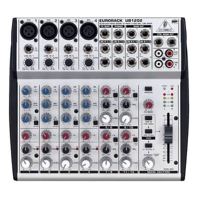 Behringer Eurorack MX1604A 16-Channel Mic / Line Mixer | Reverb