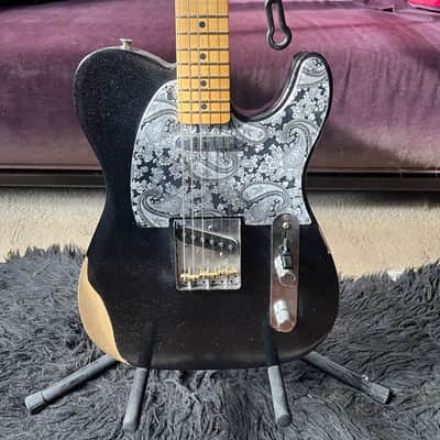 Fender Brad Paisley Road Worn Telecaster 2025 - Present - Black Sparkle image 3