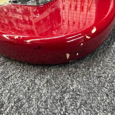 Fender Mustang Guitar with Rosewood Fretboard 1965 Dakota Red image 13