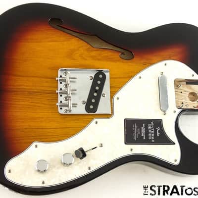 Fender Vintera II 60s Telecaster Thinline Tele LOADED BODY Ash 3ts Sunburst.