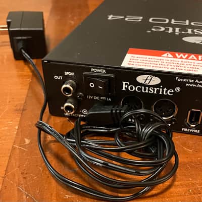 Focusrite Saffire Pro 24 Firewire Audio Interface 2000s Black image 7