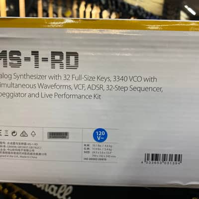 Behringer MS-1 / MS-101 Analog Synthesizer 2019 - Present - Red image 4