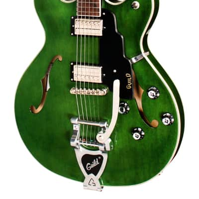 Guild E-Gitarre Starfire I DC Newark Collection Double-Cut Semi-Hollow w/tremolo Emerald Green image 1