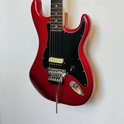 Kramer Focus 2000 Candy Apple Red Body - Focus 3000 Maple Neck - Frankenstein - 1980s - Gloss - **AS-IS** image 7