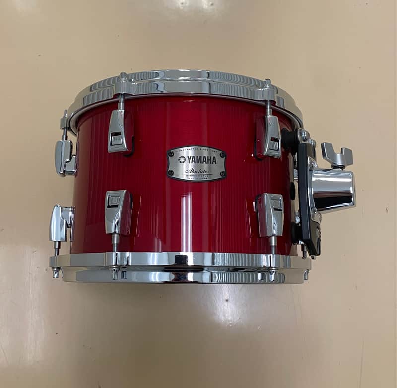 Yamaha Absolute Hybrid Maple 12x8 Tom Drum // Drum Set Red Autumn AHM image 1