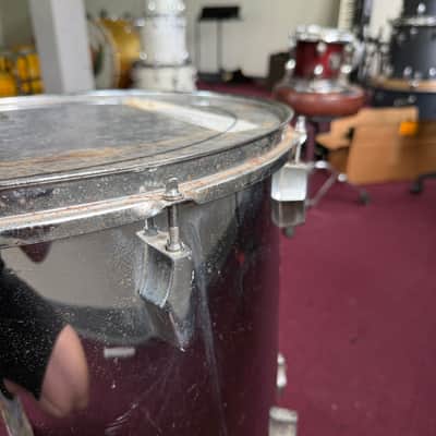 Fibes 18” floor tom 1970s - Chrome image 7