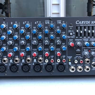 Carvin XP800L 8 Channel Powered Mixer image 1
